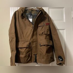 C.P. Company nwt x barbour waxed wax coat jacket men’s medium thousand la Mille